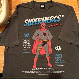 Graphic Tee - Deadpool SuperMerc’s ZlA L.A. Comicon Exclusive Apparel 2XL
